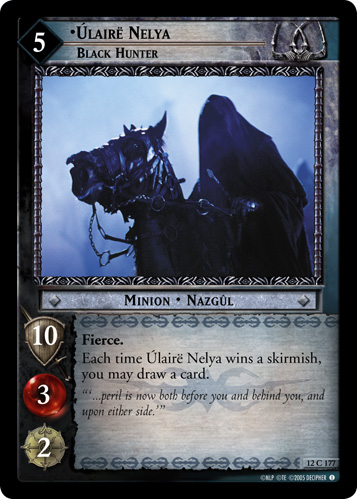 Ulaire Nelya, Black Hunter (12C177) Card Image
