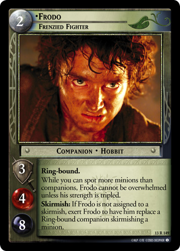 Frodo, Frenzied Fighter (13R149) Card Image