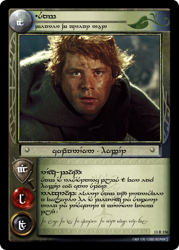 Sam, Bearer of Great Need (T) (13R156T) Card Image