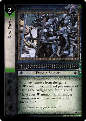 New Enemy (13U166) Card Image