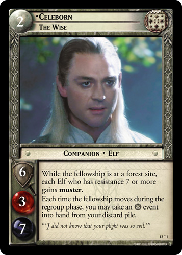 Celeborn, The Wise (O) (13O1) Card Image