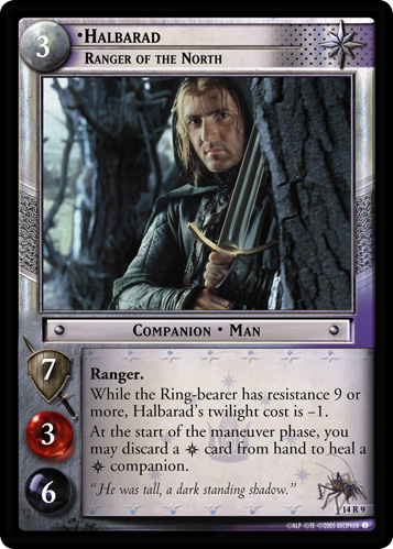 Halbarad, Ranger of the North (14R9) Card Image
