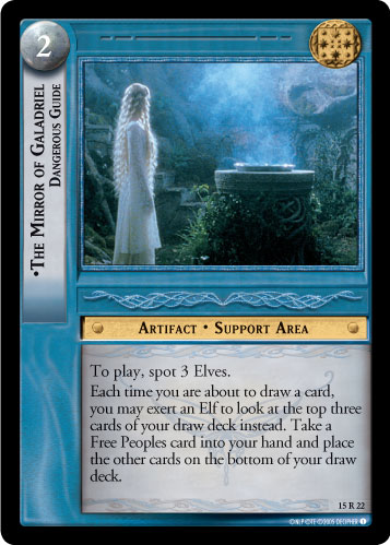 The Mirror of Galadriel, Dangerous Guide (15R22) Card Image