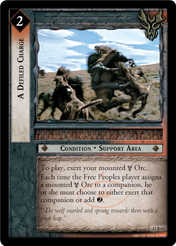 A Defiled Charge (17R67) Card Image