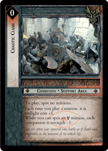Chaotic Clash (17C68) Card Image