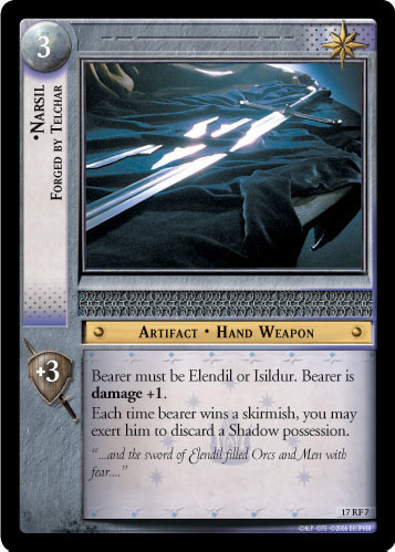 Narsil, Forged by Telchar (F) (17RF7) Card Image
