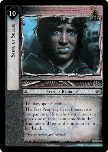 Sting of Shelob (18R35) Card Image