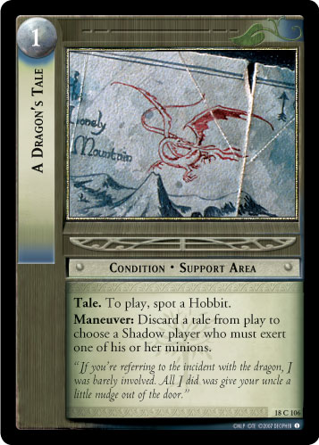 A Dragon's Tale (18C106) Card Image