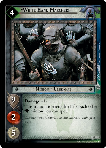 White Hand Marchers (18R126) Card Image