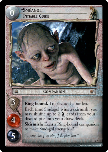 Smeagol, Pitiable Guide (19P11) Card Image