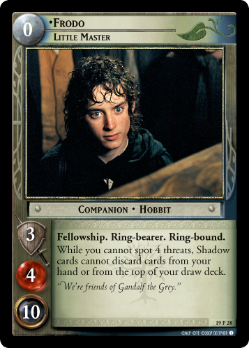 Frodo, Little Master (19P28) Card Image